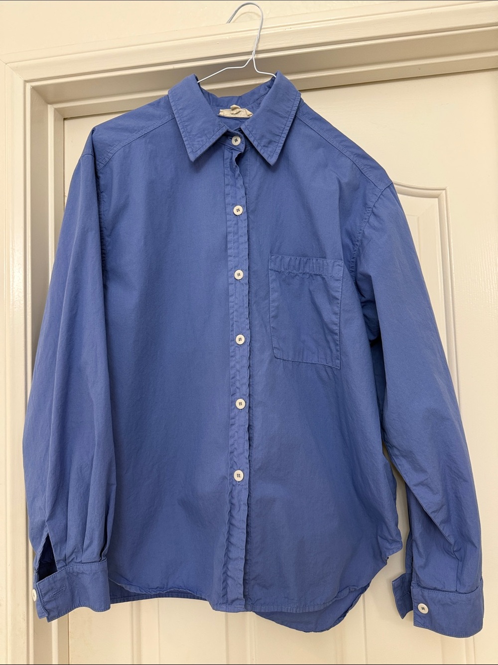 Ozma cotton poplin oversized button up
